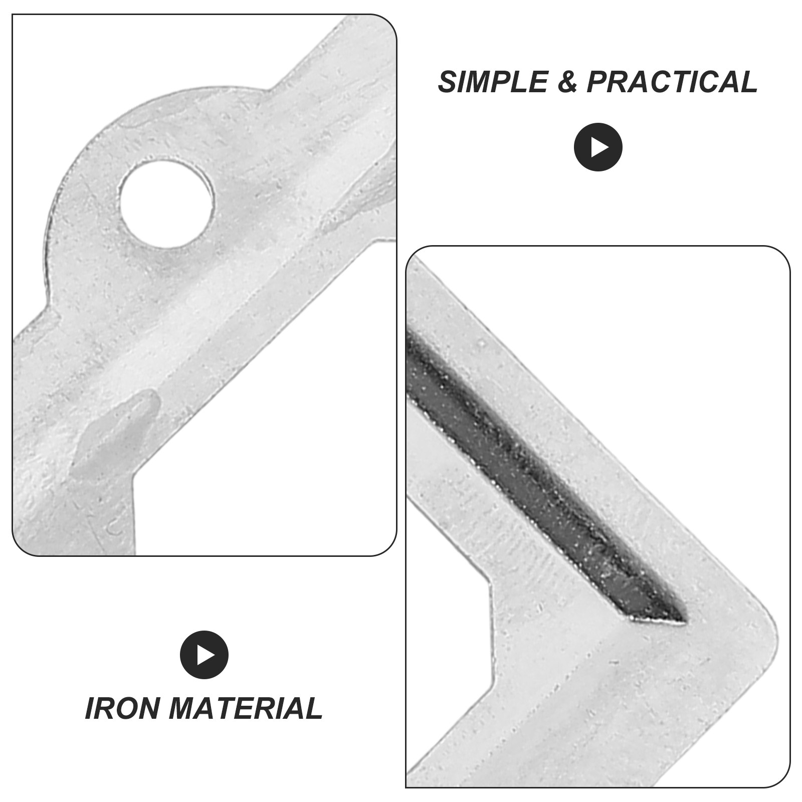 1 Set Eisen-Schubladenetikette – Furniture Hardware Names Bewertung und Preis