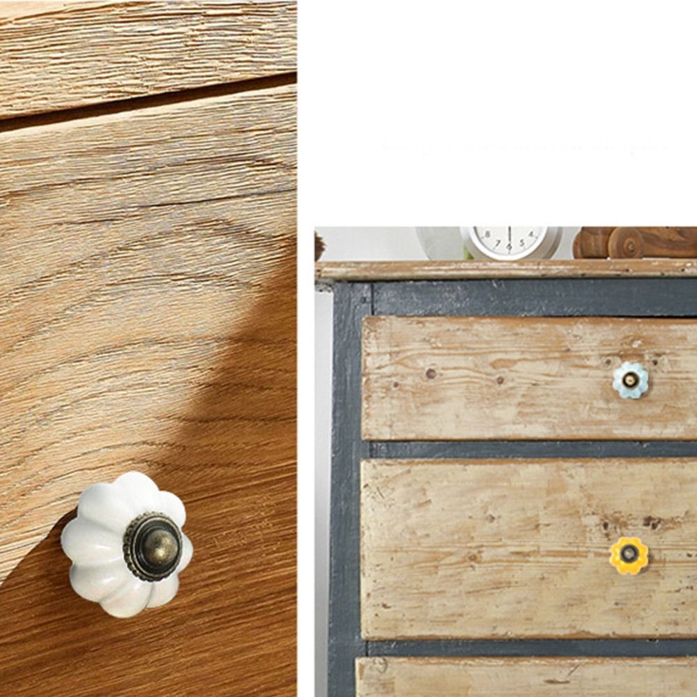 Einfacher Einloch-Keramik-Kürb – Furniture Hardware Manufacturer Bewertung und Preis
